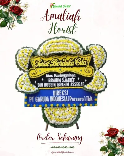 Papan Bunga Duka di Dlingo